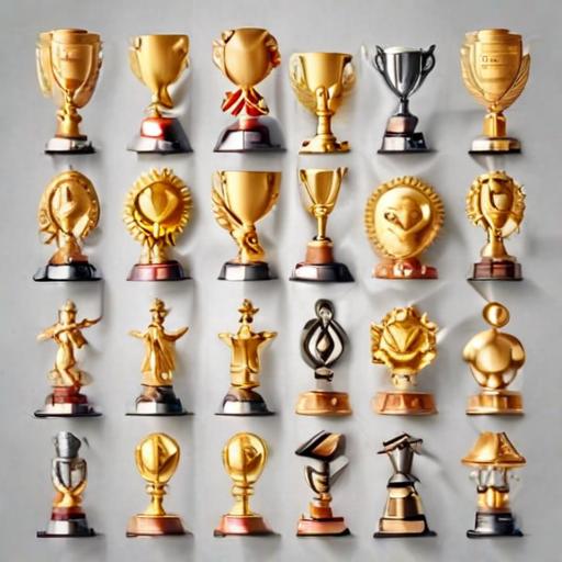 单词“achievements”的助记图片