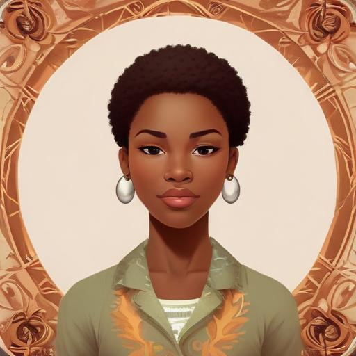 单词“african-american”的助记图片