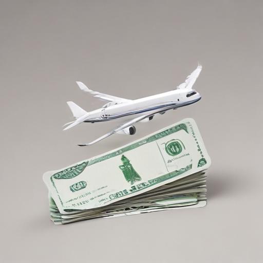 单词“airfare”的助记图片