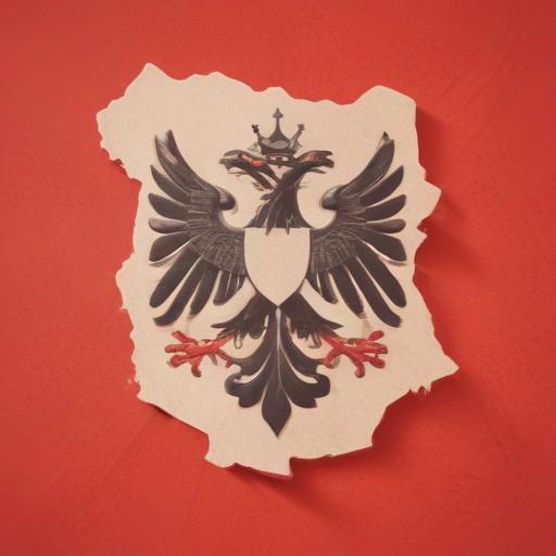 单词“albania”的助记图片
