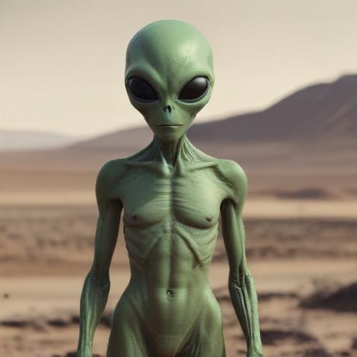 单词“alien”的助记图片