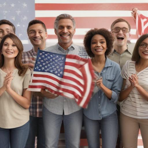 单词“americans”的助记图片
