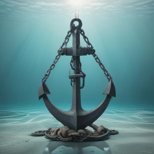 单词“anchor”的助记图片