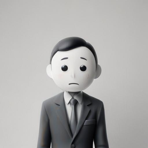 单词“anxiously”的助记图片