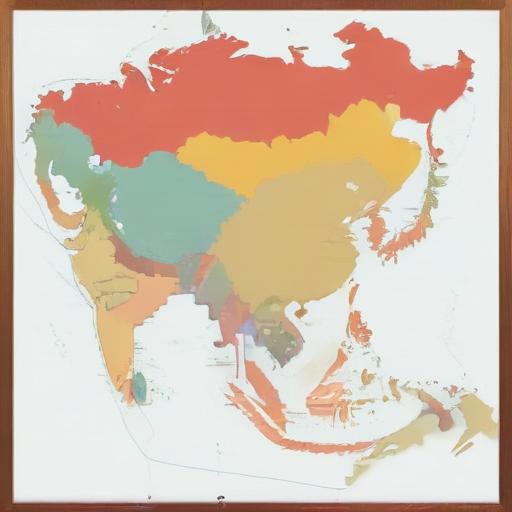 单词“asia”的助记图片