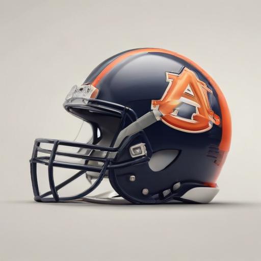 单词“auburn”的助记图片