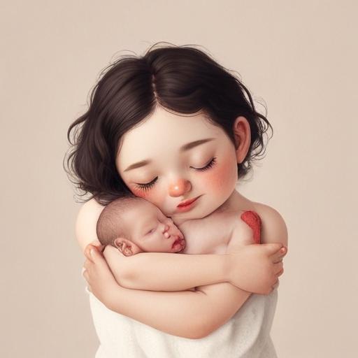 单词“babe”的助记图片