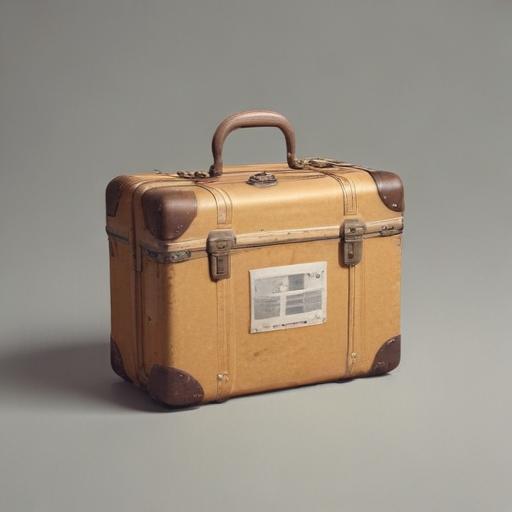 单词“baggage”的助记图片