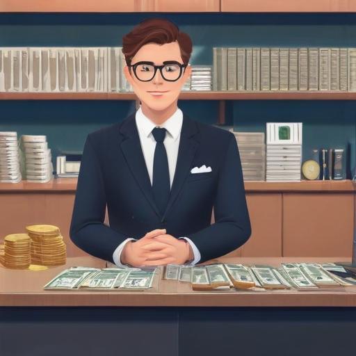 单词“banker”的助记图片