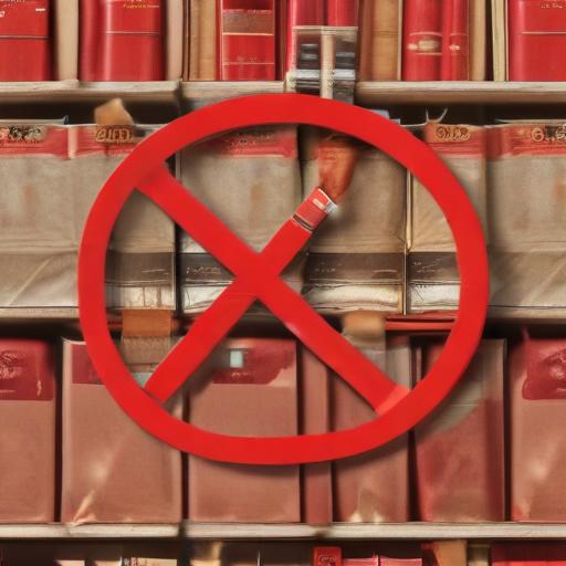 单词“banned”的助记图片