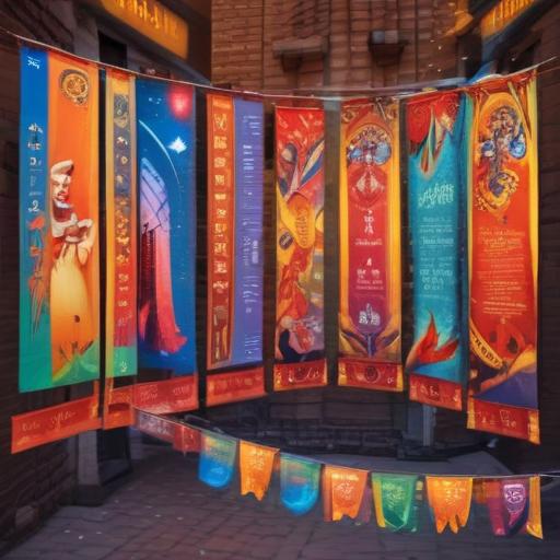 单词“banners”的助记图片