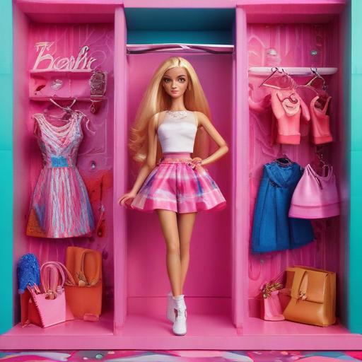 单词“barbie”的助记图片