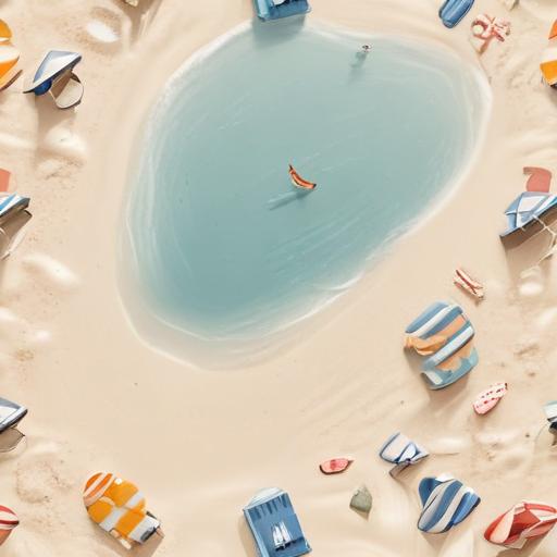 单词“beaches”的助记图片