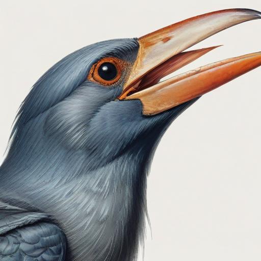 单词“beak”的助记图片