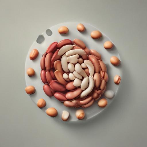 单词“bean”的助记图片