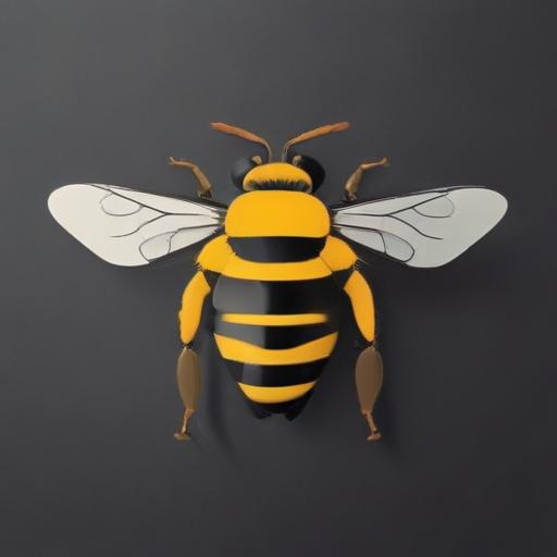 单词“bee”的助记图片