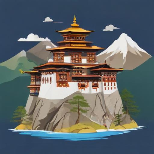 单词“bhutan”的助记图片