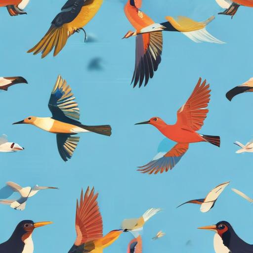 单词“birds”的助记图片