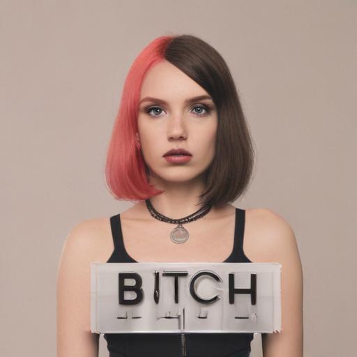 单词“bitch”的助记图片