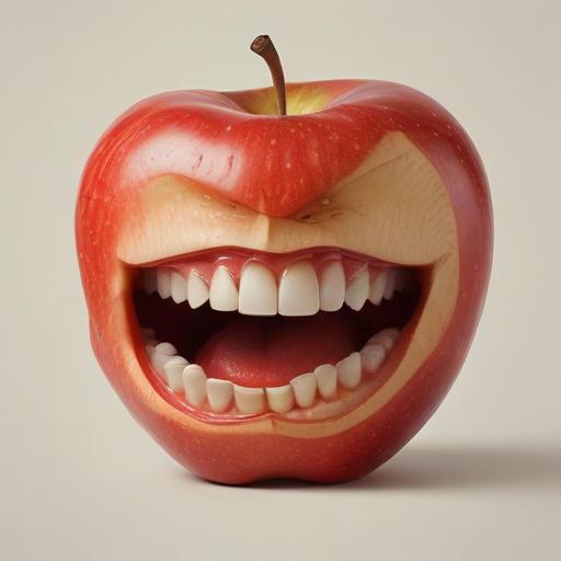 单词“bite”的助记图片