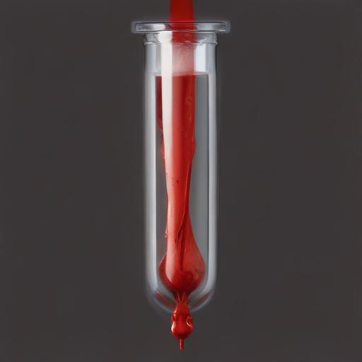单词“blood”的助记图片