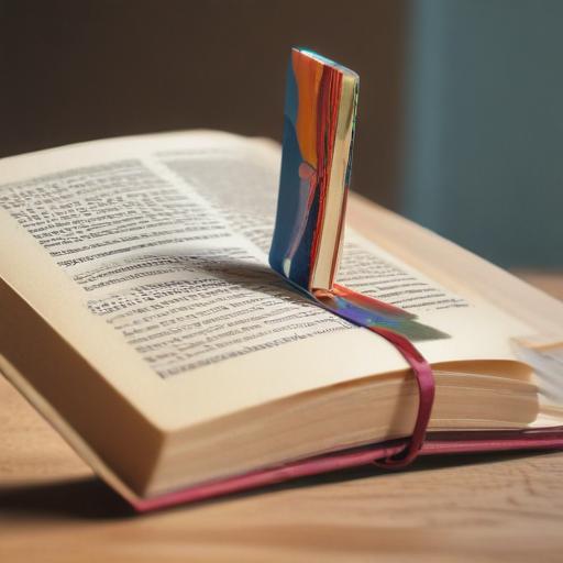 单词“bookmark”的助记图片
