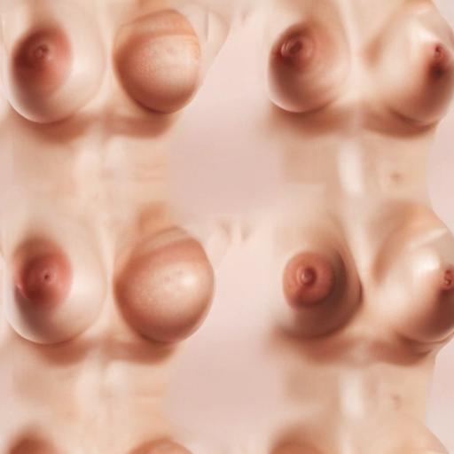 单词“breasts”的助记图片