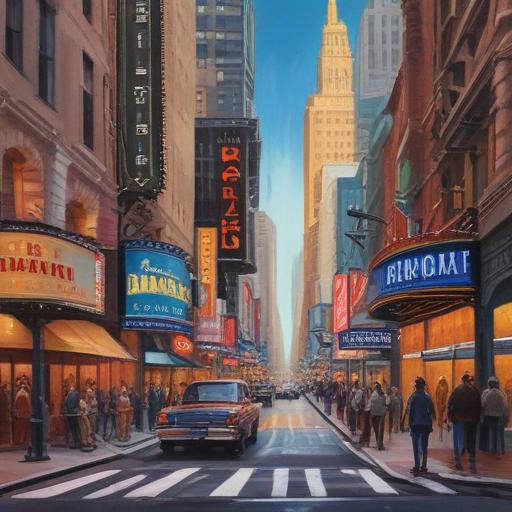 单词“broadway”的助记图片