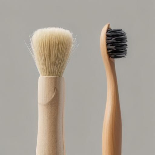 单词“brush”的助记图片