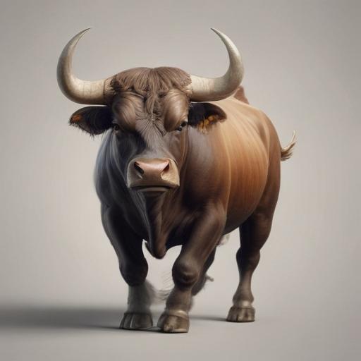 单词“bull”的助记图片