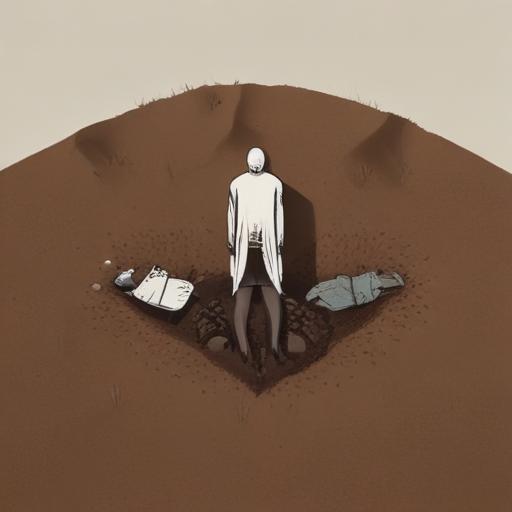单词“buried”的助记图片