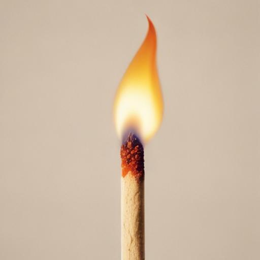 单词“burn”的助记图片