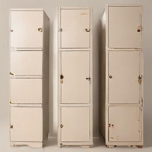 单词“cabinets”的助记图片
