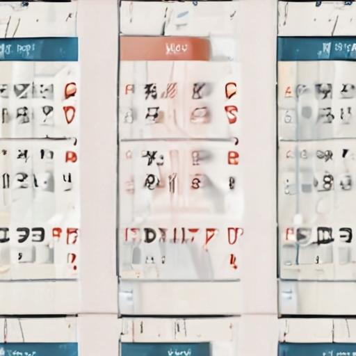 单词“calendars”的助记图片