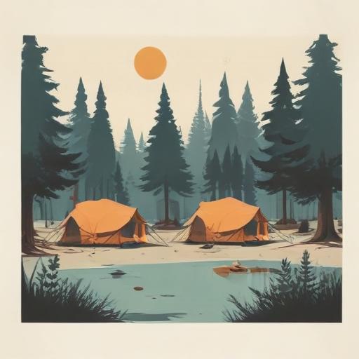 单词“camps”的助记图片
