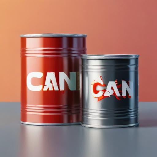 单词“can”的助记图片