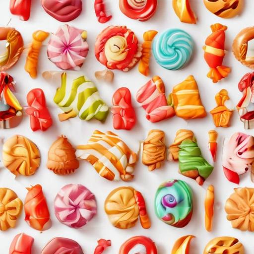 单词“candy”的助记图片