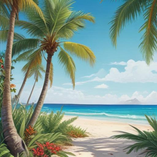 单词“caribbean”的助记图片