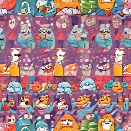 单词“cartoons”的助记图片