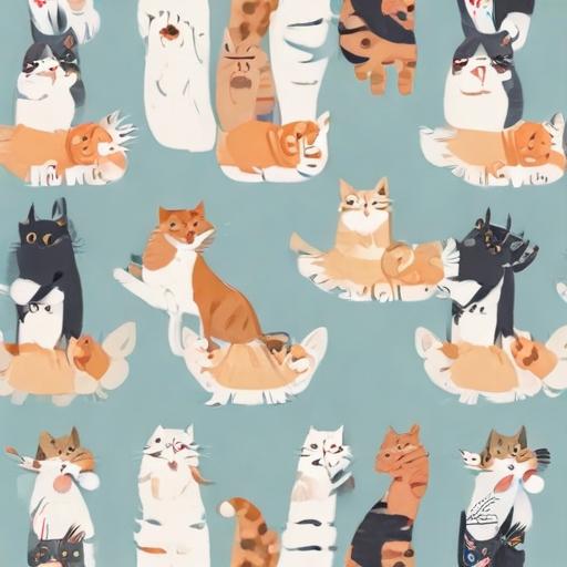 单词“cats”的助记图片