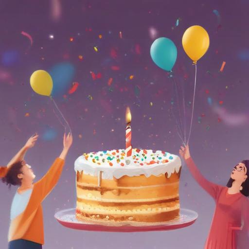 单词“celebration”的助记图片