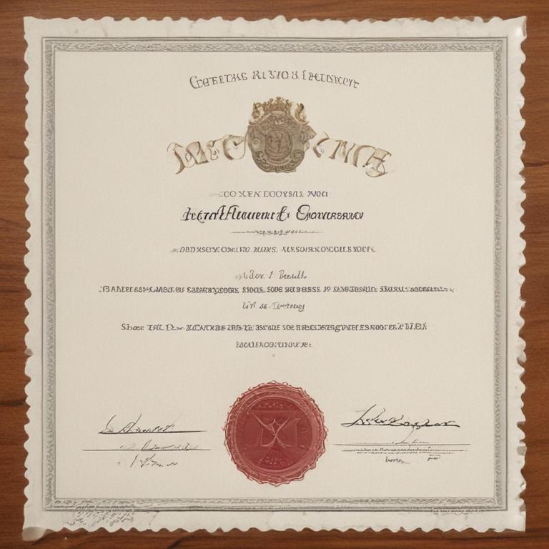 certificate - 更多图片 (modelslab_realistic_v2)
