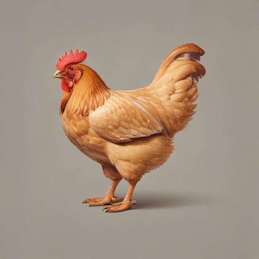单词“chicken”的助记图片