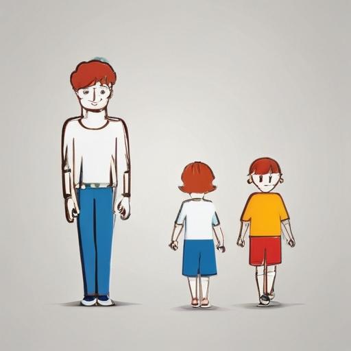 单词“children”的助记图片