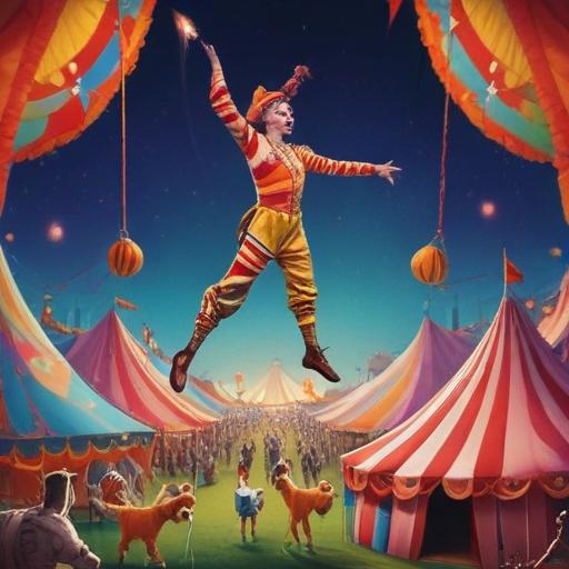 单词“circus”的助记图片