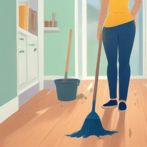 单词“clean up”的助记图片