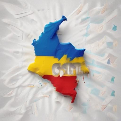 单词“colombia”的助记图片