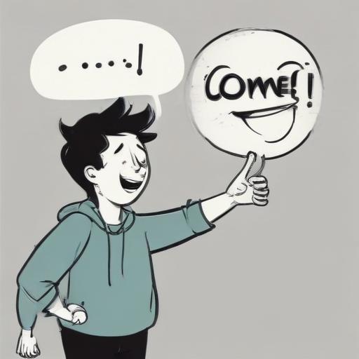 单词“come on”的助记图片
