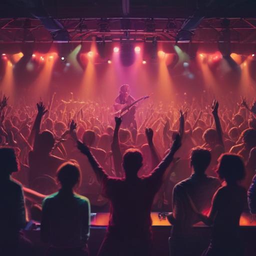 单词“concerts”的助记图片