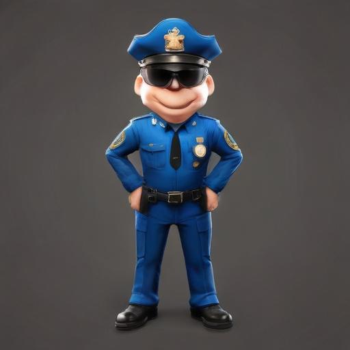单词“cop”的助记图片